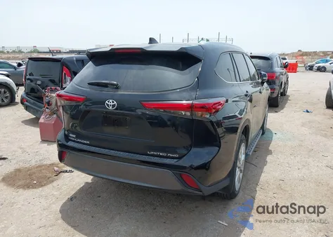 2022 Toyota Highlander Limited from USA, damaged, VIN 5TDDZRBH7NS224241